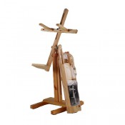 Soporte Ajustable de Madera para Cojín de Encaje de Bolillos