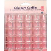 Caja para Canillas Hemline 25 Agujeros: Organizador de Canillas