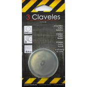 Recambio cutter rotativo 45mm 3Claveles (3 Cuchillas)