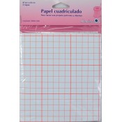 Papel Cuadriculado Hemline 87x61 cm: 3 Hojas