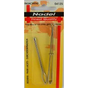 Pasacintas Nadel: Set de 2 Unidades Metálicas para Cintas, Gomas y Cordones