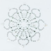 Transfer Ropa 8cm x 8cm Flor: Aplique Termoadhesivo