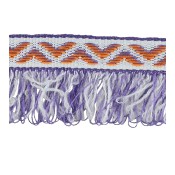 Fleco Indio Lila 3cm - Adorno Étnico