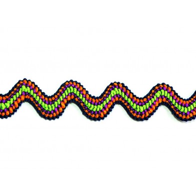 Zig - zag diferentes colores