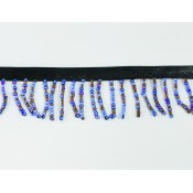 Fleco de Rocalla Azul Marino 4 cm