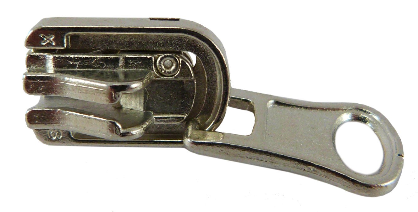 Cremallera espiral inyectada malla 5 doble carro con separador (Ref.  04-6667)