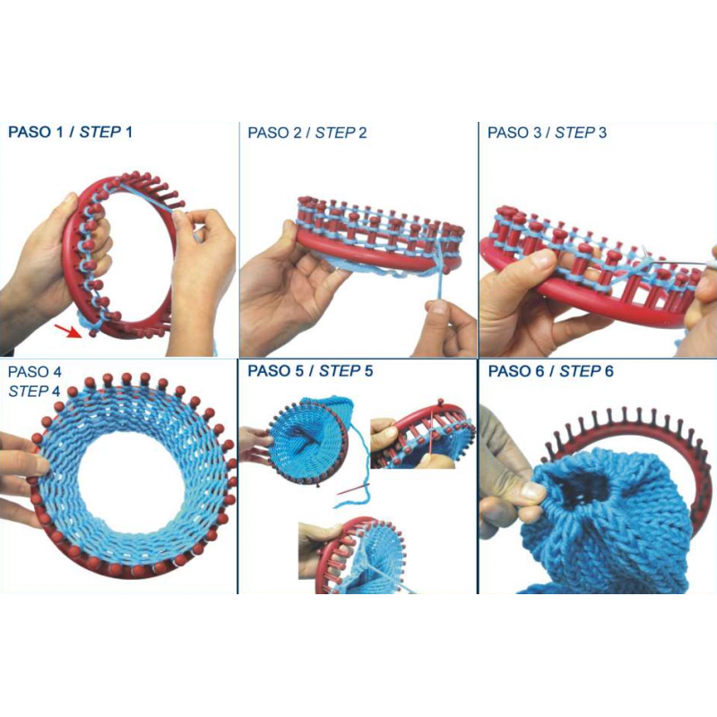 Set circular de tricotar