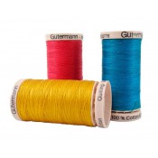 Hilo Para Acolchar Quilting Gütermann 200m - 100% Algodón Encerado