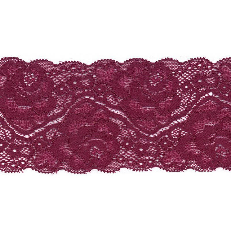 Puntilla nylon elástica colores 90mm Puntilla nylon elástica colores 90mm