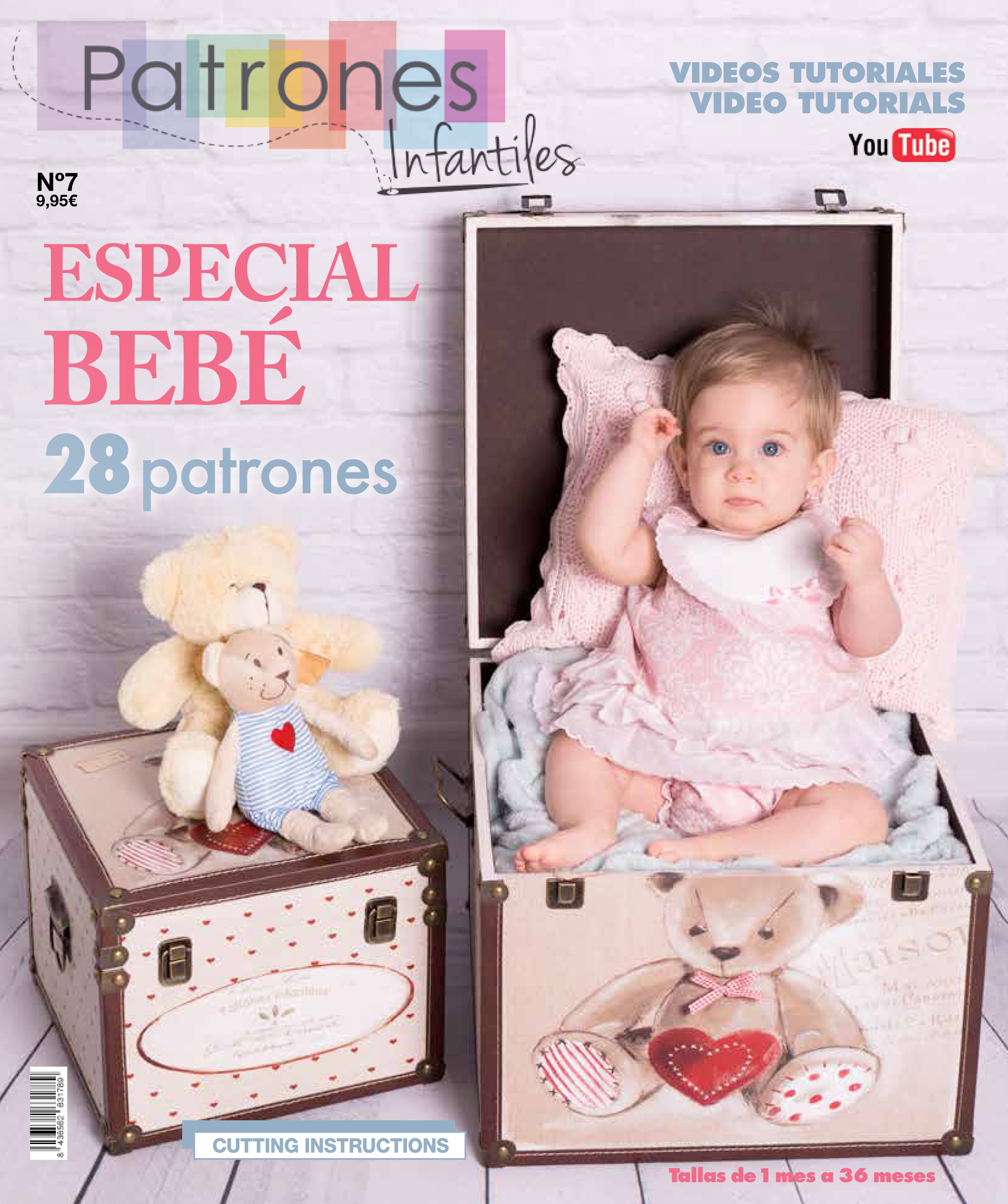 Comprar Revista Patrones De Costura Infantil Nº7 - Mercería Sarabia