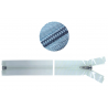 Cremallera con Separador PVC Transparente - Malla Espiral