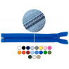 Cremallera con Separador 5mm - Malla Espiral