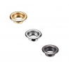 Ojetes de Latón con Arandela 4 mm - Pack de 10 Unidades