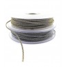 Cordón Cola de Ratón Lamé Brillante Manubens 2mm (Dorado/Plateado)