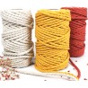 Cuerda para Macramé 4,5mm Rosas Craft