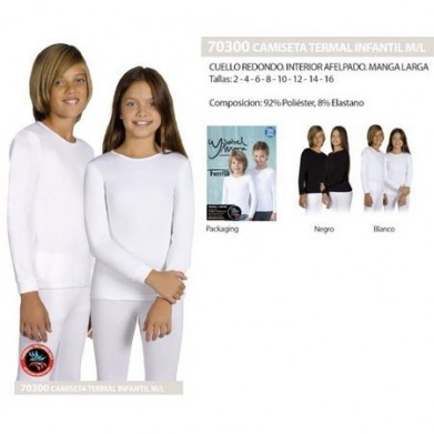 Ysabel Mora camiseta térmica de niños 70300 - Ropa10
