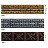 Cinta Elástica de Decoración Étnica de 2,5 cm