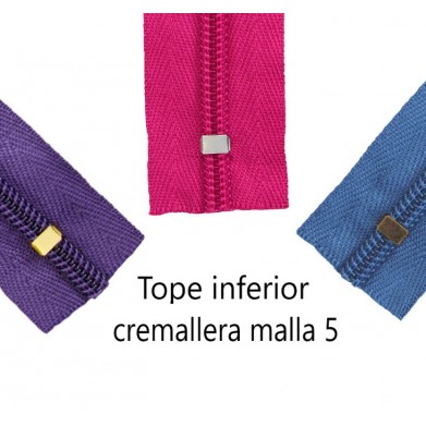 Tope Inferior para Cremallera