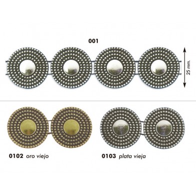 Tiras acrílicas 2,5cm
