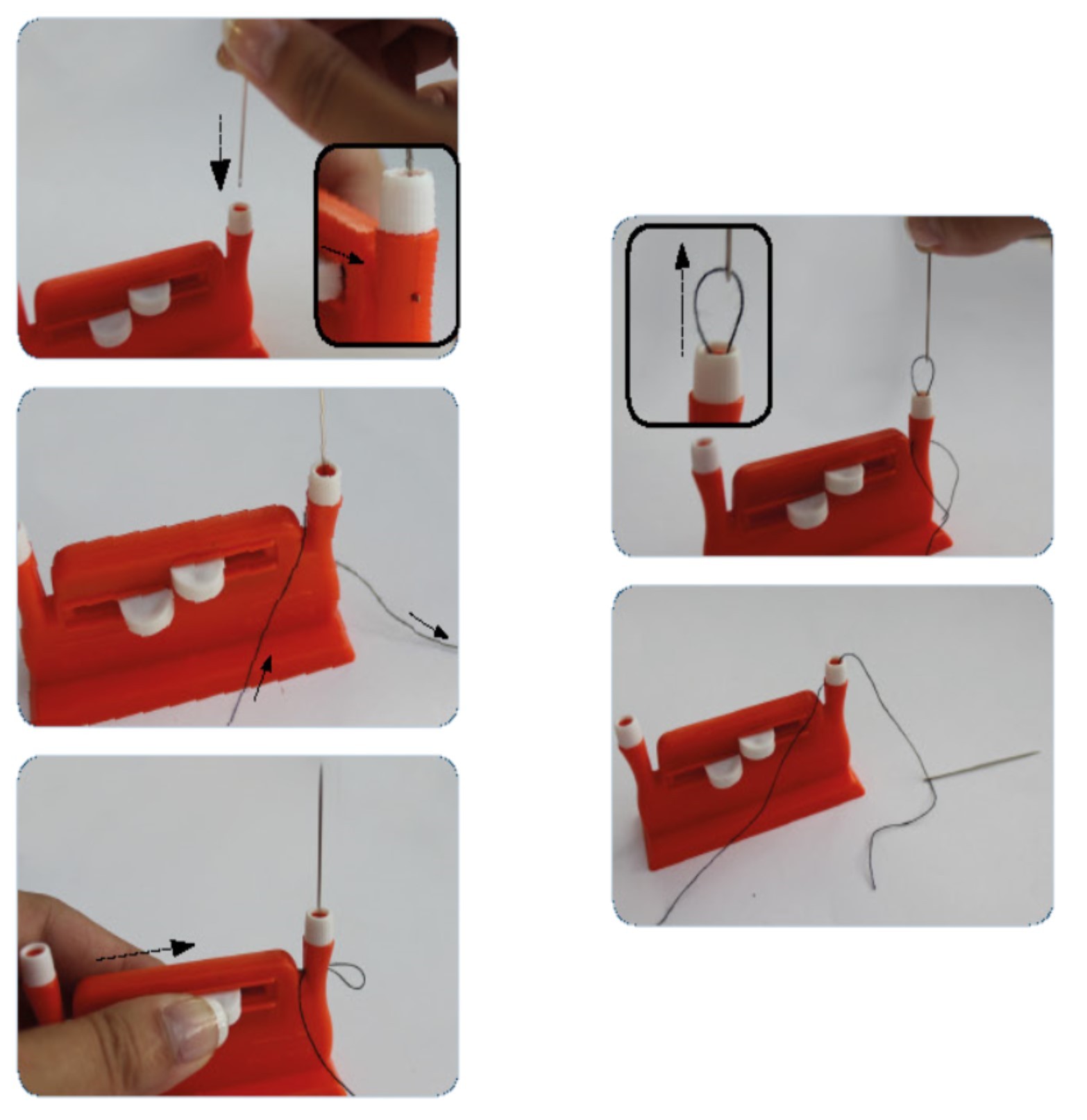 Enhebrador agujas para máquina de coser - Mercería Sarabia