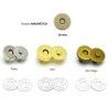 Imanes para Bolso 2cm - Cierre Magnético