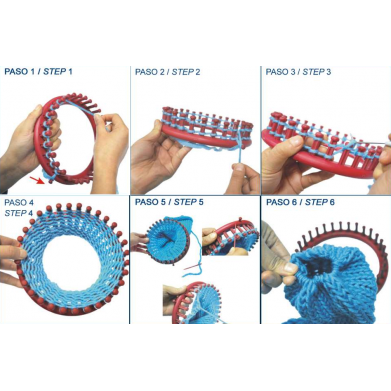 Set circular de tricotar