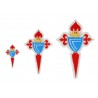 Aplique termoadhesivo escudo Celta