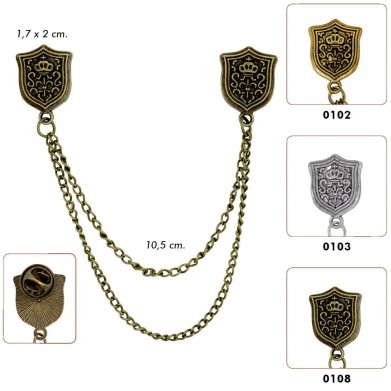Broche Doble Pin con...