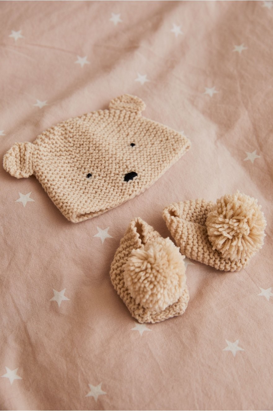 Pack 6 toallitas bebé rosadas jirafas - TRICOT