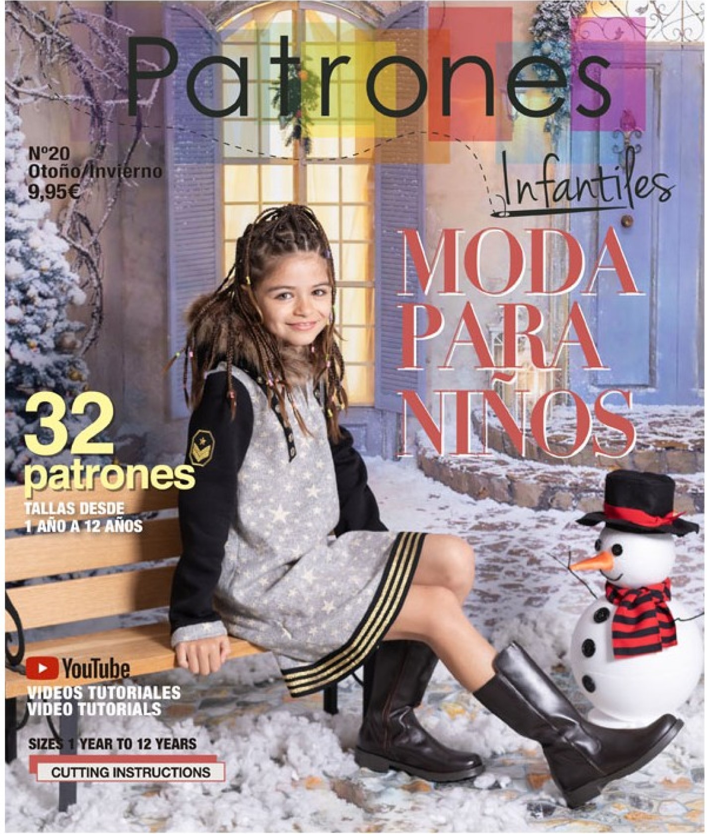 Revista PATRONESMUJER nº4. 30 patrones de ropa para mujer. Tallas