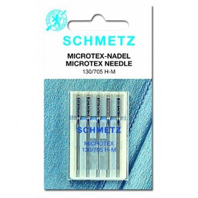 Aguja Schmetz microtex...
