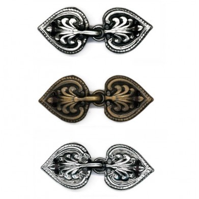 Broche Metálico Estilo...