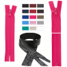 Cremallera impermeable nylon 5mm