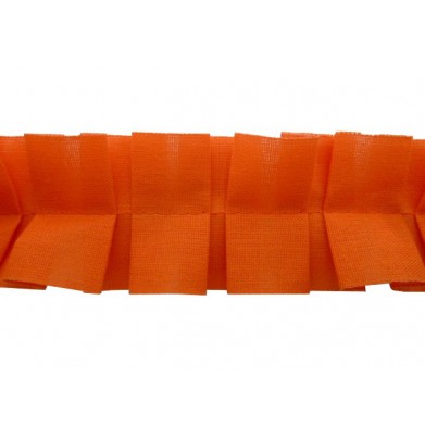 Plisado tablas naranja 4 cm