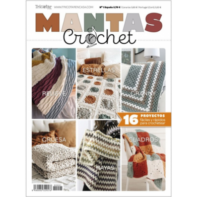 Revista Mantas crochet Nº 1