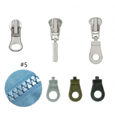 Cursor Cremallera 5mm -...