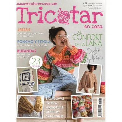 Revista tricotar en casa Nº 62