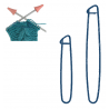 Imperdible Labores de Aluminio (12 cm y 17 cm)