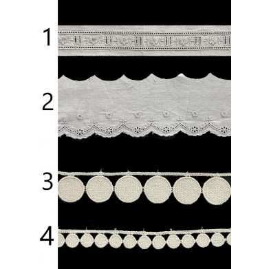 Guipur y batista gris PC38-8