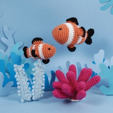 Kit Amigurumi "Pez payaso" DMC